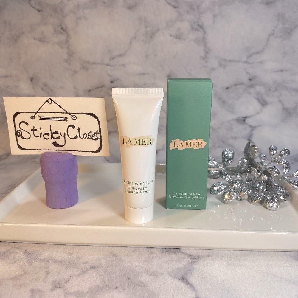 La Mer Skincare,The Cleansing Foam,Brighten Cleanser-Travel 30ml,1.0oz-BOXED-NEW